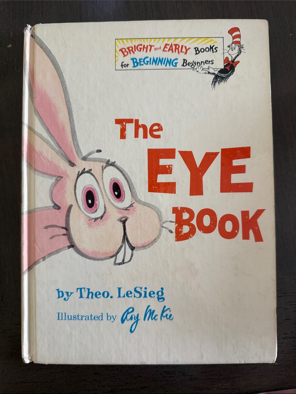 Bright and Early Books for Beginning Beginners Hardcover 1968 THE EYE BOOK